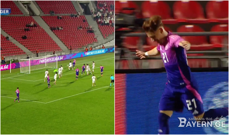 VIDEO: ლენარტ კარლმა ტაიმის ბოლოს საქართველოს ნაკრებს გაუტანა